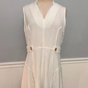 Ivory/White Sharagano Dress